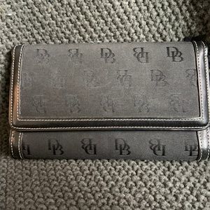 Dooney and Bourke Signature Canvas Wallet